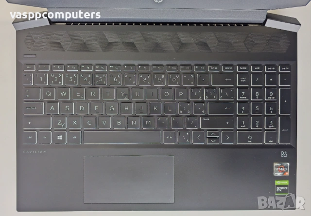 HP Gaming 15-EC2601NC/15.6"/Ryzen 5 5600H/GTX 1650/16GB RAM/512GB SSD NVMe, снимка 3 - Лаптопи за игри - 49442234