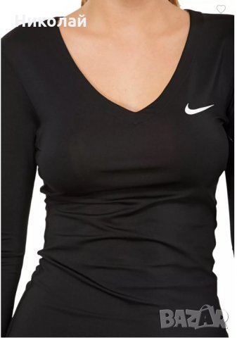 Nike Pro Core Fitted Long-Sleeve , снимка 11 - Спортни екипи - 27366976