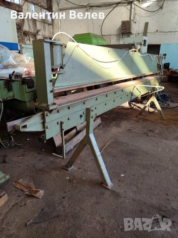 ръчна машина за рязане на фурнир 3100мм., снимка 14 - Други машини и части - 53497087