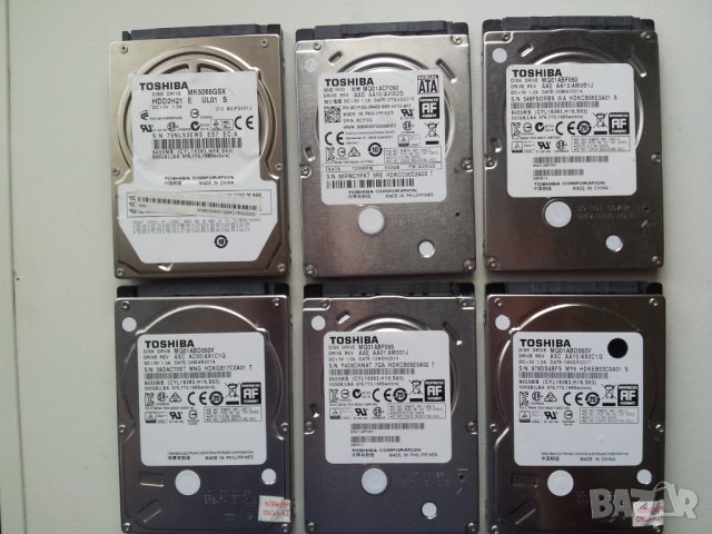 Твърди дискове 500GB 2.5"за лаптоп и за видеонаблюдение!HDD Hard Disk Гаранция, снимка 3 - Твърди дискове - 43621190