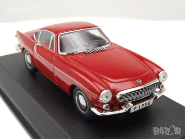 Volvo P1800 1961 - мащаб 1:43 на Norev моделът е нов в PVC дисплей-кейс, снимка 7 - Колекции - 49553597