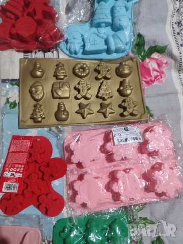 Коледни молдове за гипсови отливки различни видове , снимка 8 - Форми - 52649075