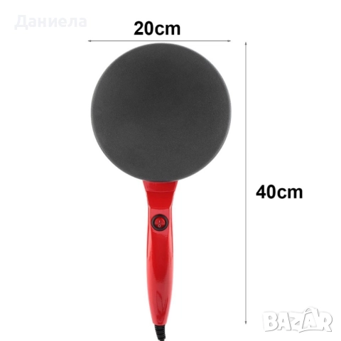 Електрически тиган за палачинки , снимка 6 - Гофретници - 51776497