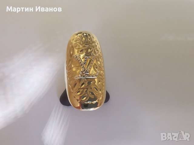 Златен пръстен без камъни 1, снимка 11 - Пръстени - 40831766