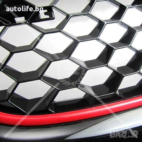 Тунинг Решетка за Предна Броня VW Голф Volkswagen Golf 5 GTI, снимка 3 - Аксесоари и консумативи - 34967169