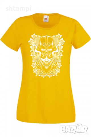 Дамска тениска Star Wars Vader,Филм,Игра,superhero,Изненада,Подарък,Повод,, снимка 7 - Тениски - 37732558