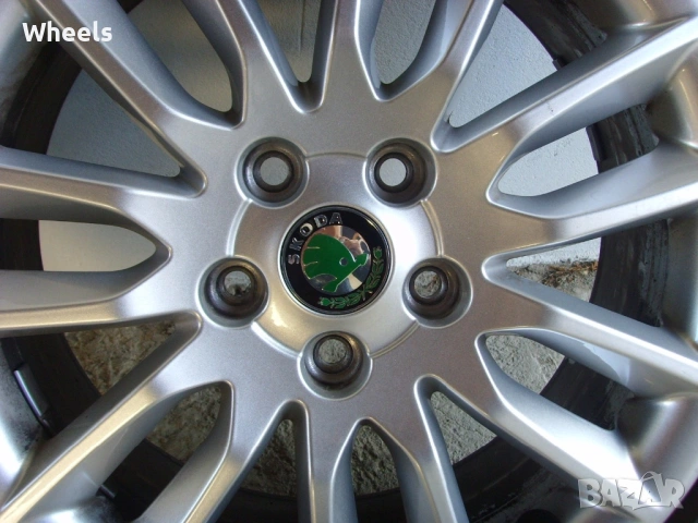 17" 5x112 Skoda Original Laurin&Klement , снимка 4 - Гуми и джанти - 53205703