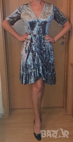 Официална нова рокля кадифе, снимка 6 - Рокли - 43169853