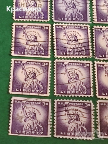 Винтидж ПОЩЕНСКИ марки САЩ , снимка 12 - Филателия - 53084504