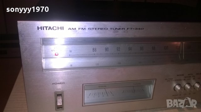 поръчан!!!hitachi ft-340 stereo tuner-made in japan-внос швеицария, снимка 9 - Ресийвъри, усилватели, смесителни пултове - 26260165