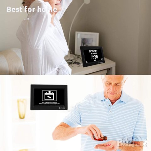 Цифров голям часовник -календар- фоторамка Exmate, снимка 13 - Други - 43510583