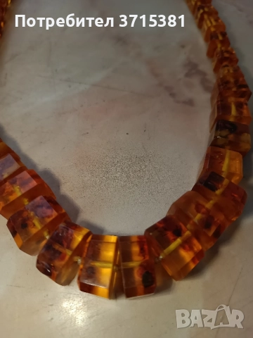 Кехлибарена огърлица, колие, снимка 10 - Колиета, медальони, синджири - 51945405