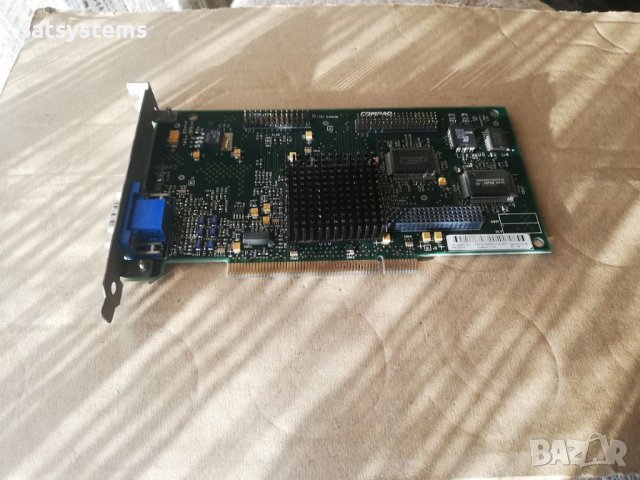 Видео карта COMPAQ 3D GRAPHIC BOARD 2MB PCI, снимка 5 - Видеокарти - 37128388