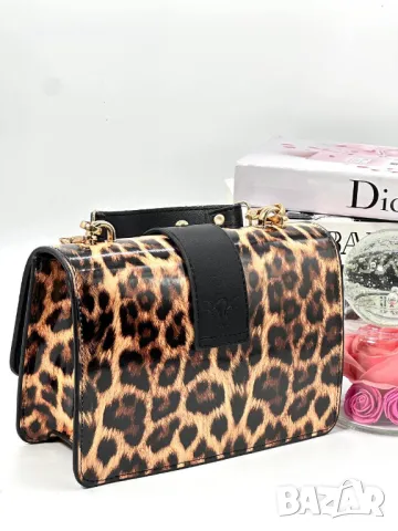 Pinko тигрова дамска чанта🐯, снимка 2 - Чанти - 48437114