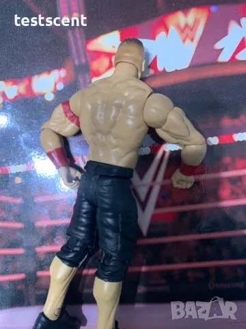Екшън фигура WWE John Cena Джон Сина Mattel Basic Black Shorts Red Bands figure играчка, снимка 10 - Колекции - 48438241
