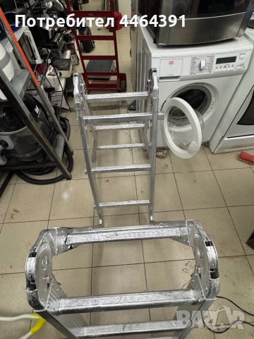 Сгъваема алуминиева стълба , снимка 3 - Железария - 52838016