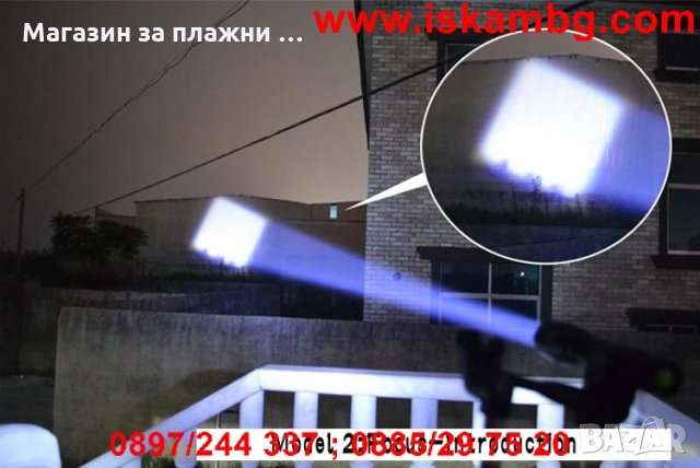  Фенер CREE XM-L T6 LED , снимка 17 - Прожектори - 28470352