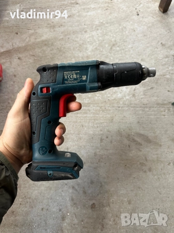 Bosch GSR 18-V-EC TE винтоверт за гипсокартон, снимка 2 - Винтоверти - 52676959