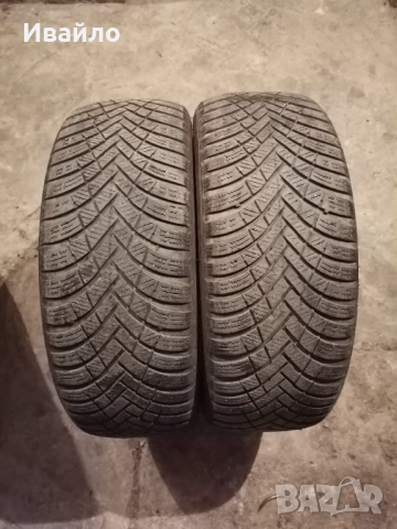 Продавам 2 броя зимни гуми 205.55.16 дот 2019 Hankook 