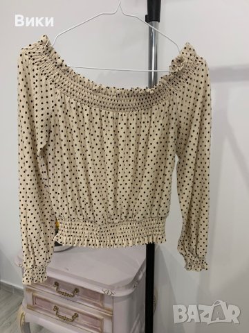 Блуза в размер S - М, снимка 10 - Блузи с дълъг ръкав и пуловери - 44096585