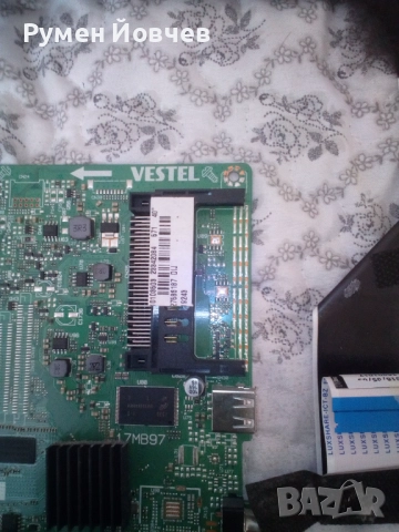 Платка vestel 17ips12 захранваща и управление дистанционно Уелингтън тонколони панел 40инча, снимка 4 - Части и Платки - 52955407