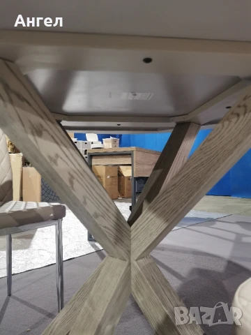 Холна маса със 4 стола нов внос от Англия , снимка 2 - Маси - 50731065