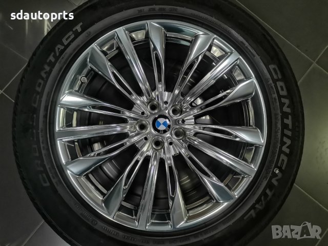 20" Оригинални Ковани BMW Джанти Style 646 + Датчици BMW IX G11 G12 G32 G30 G31, снимка 4 - Гуми и джанти - 43414170