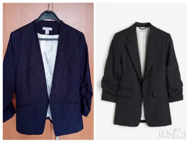 Тъмно синьо сако НМ, снимка 1