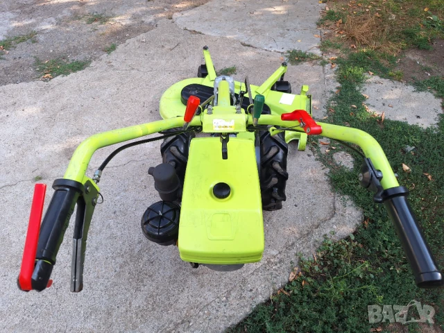 Мулчираща косачка мотоблок двуколка 10к.с. професионална, снимка 7 - Градинска техника - 51388302