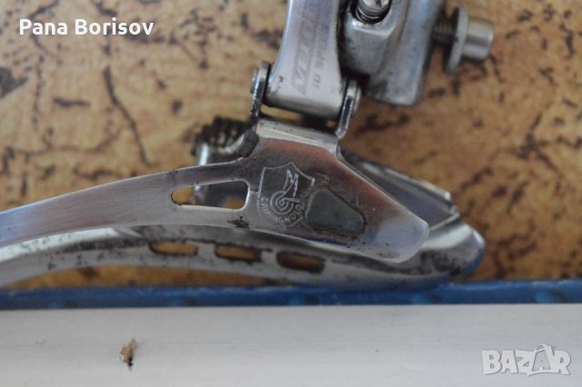 Шосеен Декланшор Campagnolo Veloce 2x10  скорости, снимка 3 - Части за велосипеди - 35340124