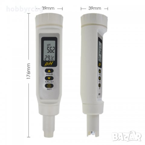 868-9 Водоустойчив pH метър с термометър и сменяем електрод, снимка 4 - Друга електроника - 33332591