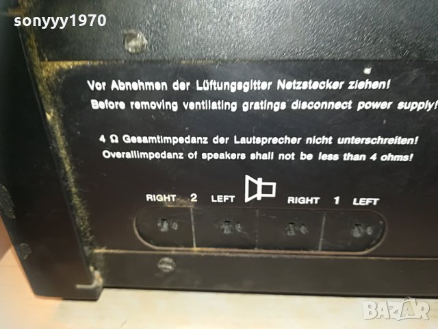 dual cv1100 amplifier-w.germany 0604211646, снимка 18 - Ресийвъри, усилватели, смесителни пултове - 32448971