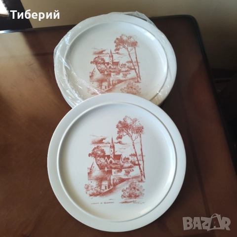 Порцеланови чинии плитки