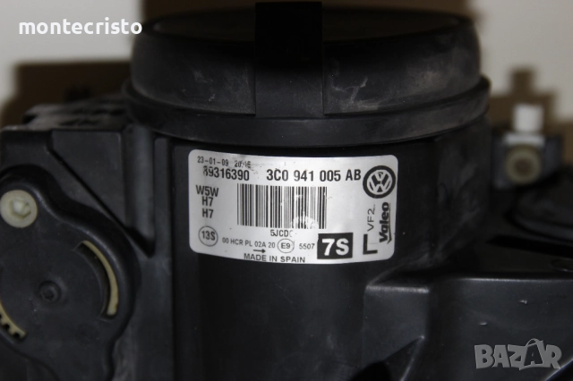 Ляв фар VW Passat B6 (2005-2011г.) ✔️Valeo 3C0941005AB / 3C0941005AA, снимка 8 - Части - 51504918