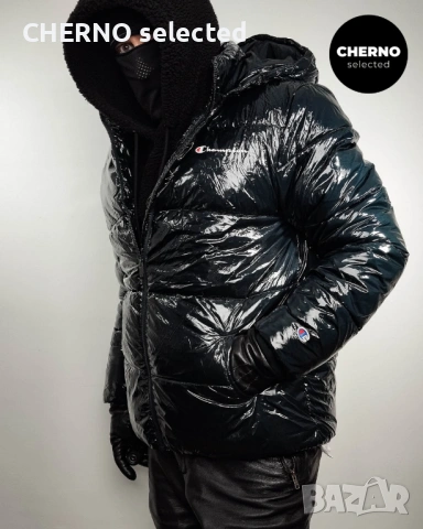 Пухено яке CHAMPION High Shine Puffer Jacket – Размер XL – Ново без етикети, снимка 5 - Якета - 53114199