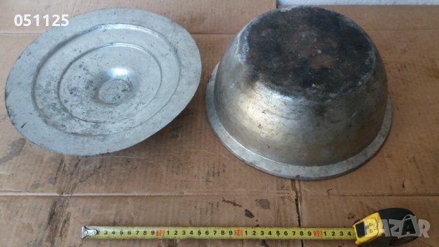 възрожденска масивна бакърена тенджера с надпис , снимка 11 - Антикварни и старинни предмети - 43946280