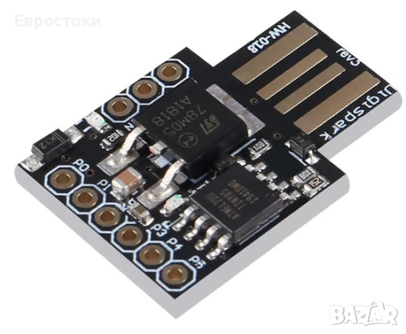 Digispark Kickstarter Attiny85 General Micro USB развойна платка за Arduino, 5 броя, снимка 5 - Дънни платки - 50586841