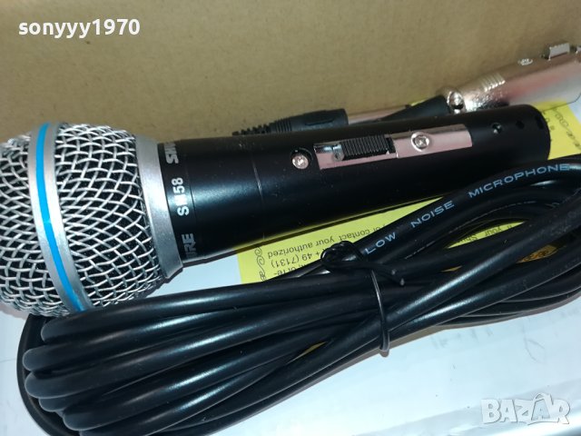 SHURE МИКРОФОН С БУТОН 2201241330, снимка 9 - Микрофони - 43923766