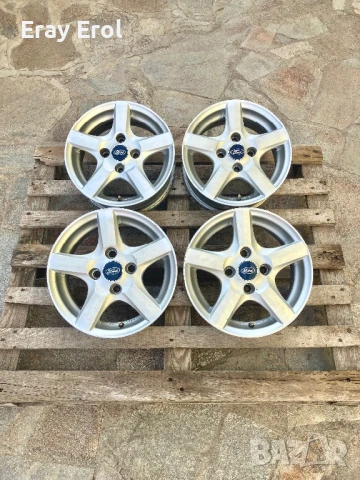 14 джанти 4x108 Ford Fiesta Ka Fusion Focus 4х108 Форд, снимка 7 - Гуми и джанти - 47517375