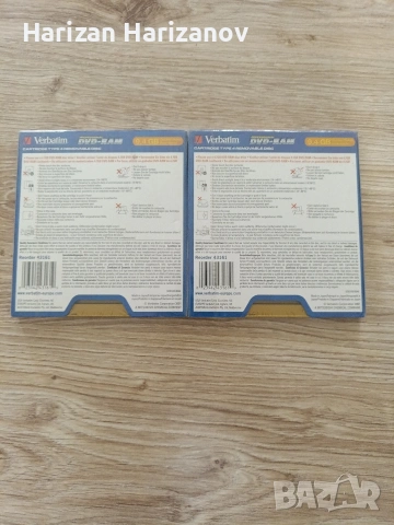 Verbatim DVD-RAM диск (9.4 GB, 3X, двустранен, в касета тип 4)., снимка 2 - CD дискове - 53402261