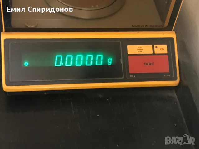 Електронна везна Sartorius. Везната е аналитична с 4 знака след нулата. Мери и относително тегло., снимка 3 - Друга електроника - 49916869