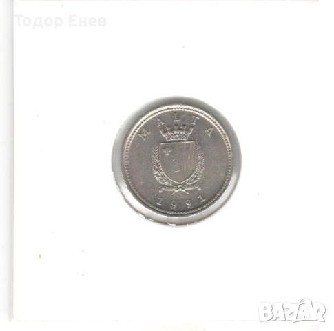 Malta-2 Cents-1991-KM# 94, снимка 4 - Нумизматика и бонистика - 52348391