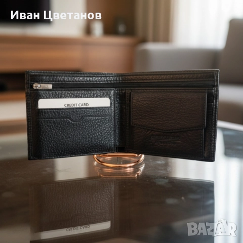 Луксозен кожен портфейл - всички документи и пари на едно място, снимка 6 - Портфейли, портмонета - 52296996