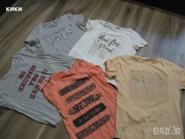 Дамска тениска Есприт НОВА, снимка 7 - Потници - 34364566