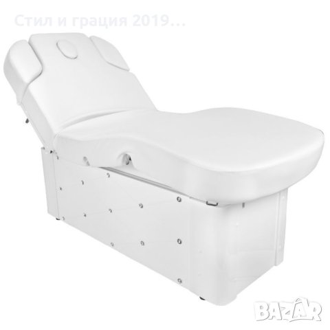 Спа кушетка Azzurro Krysyal 370-3 ( 4 мотора ) 200 x 92 x 62/80 см - отопление, снимка 1