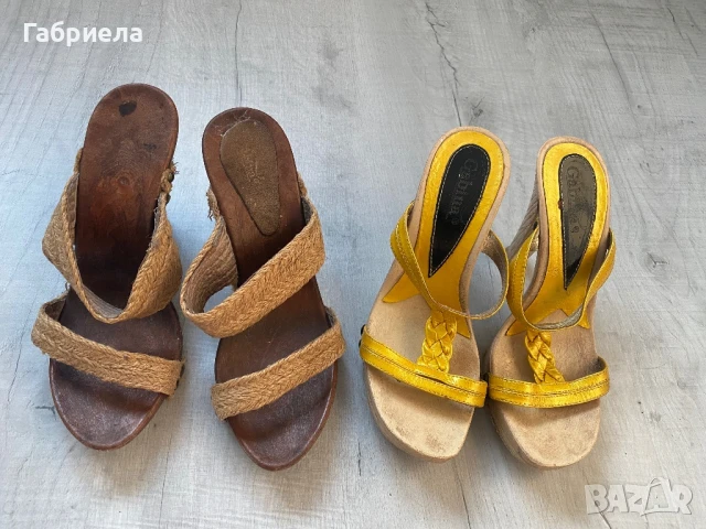 Летни обувки, чехли на ток Gabina