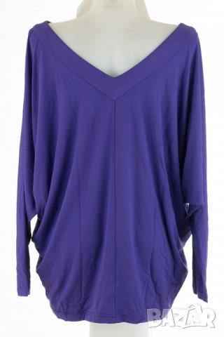 Дамска блуза в лилаво марка Yuliya Babich, снимка 3 - Блузи с дълъг ръкав и пуловери - 27442320