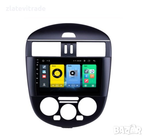 Nissan Tiida Pulsar Климатик 2011/2015 9" - Андроид Навигация , 9722