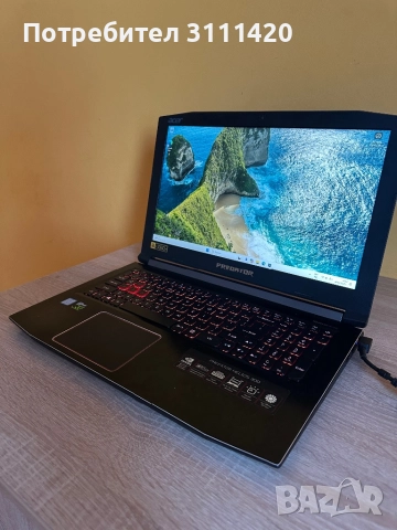 Acer Predator Helios 300, снимка 2 - Други стоки за дома - 52905981