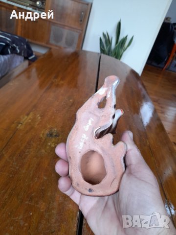 Стара керамична фигура,куче #3, снимка 6 - Антикварни и старинни предмети - 40080839